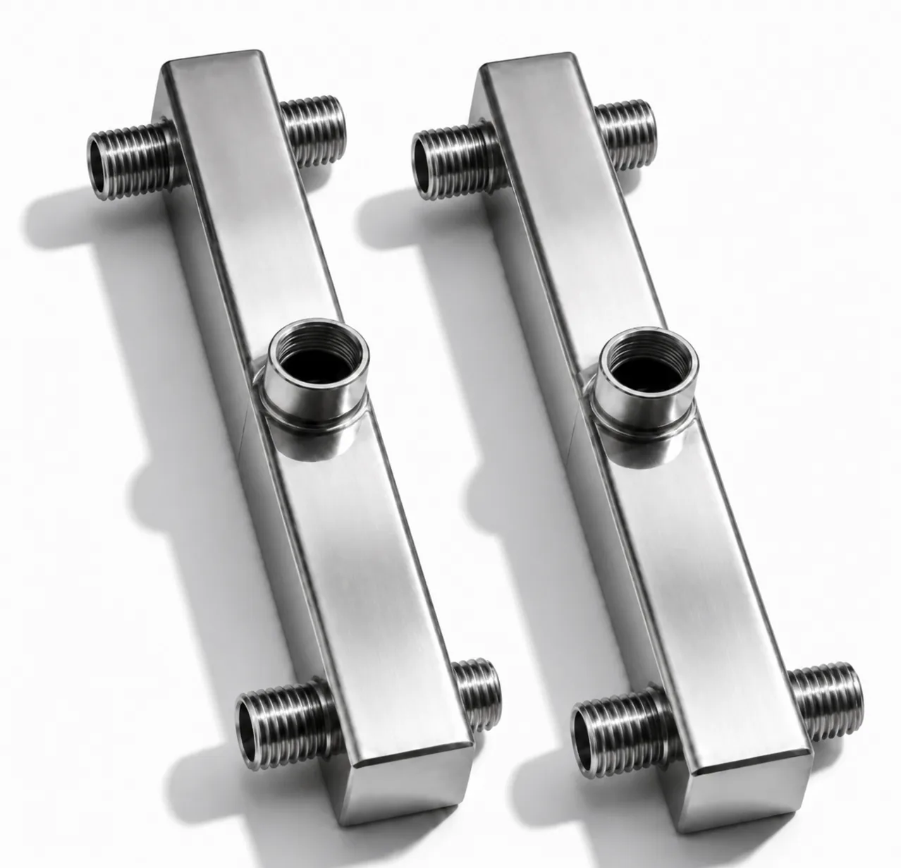 Tube diffuser accessories and connection parts