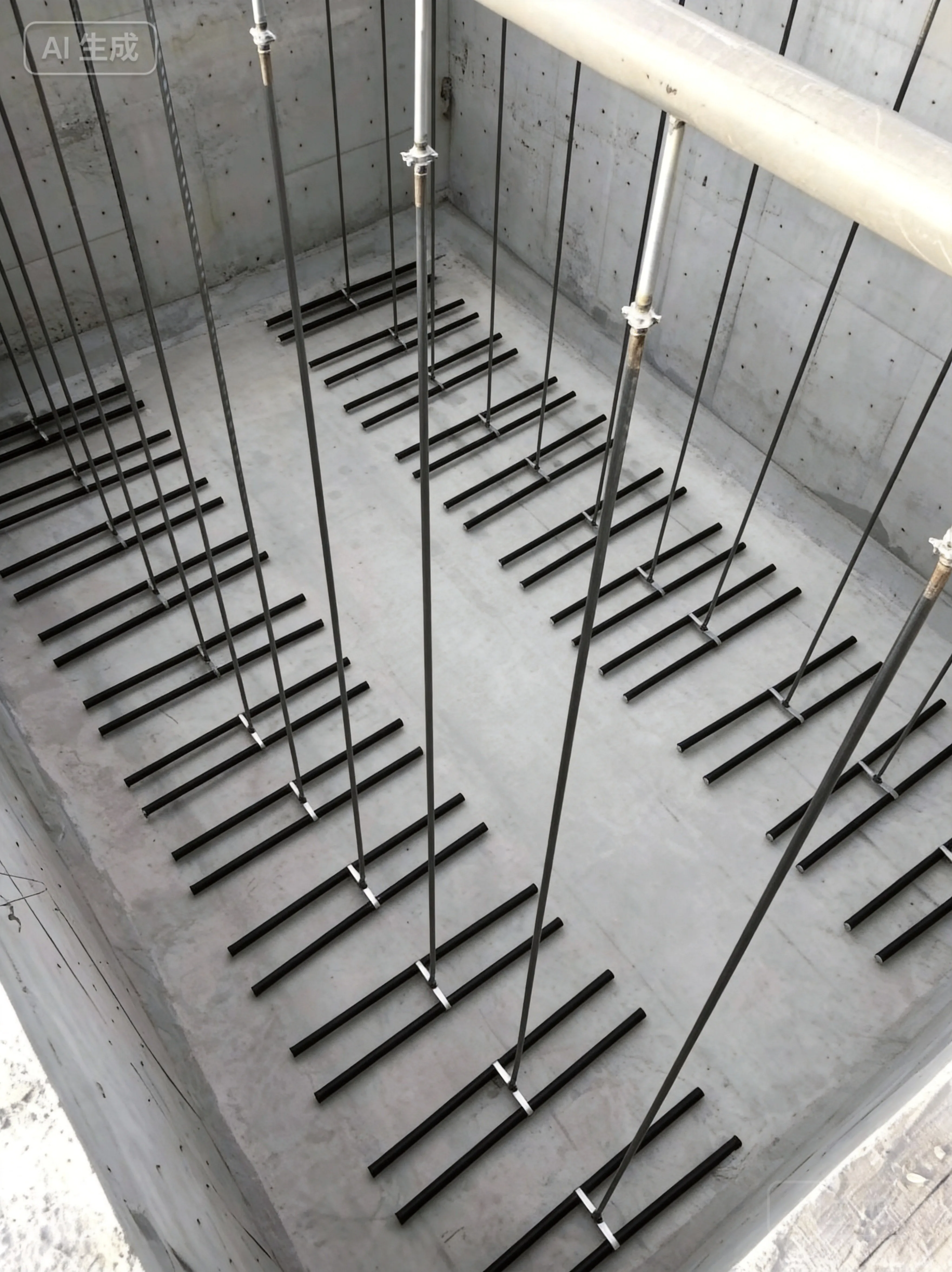 Liftable tube diffuser system for maintenance